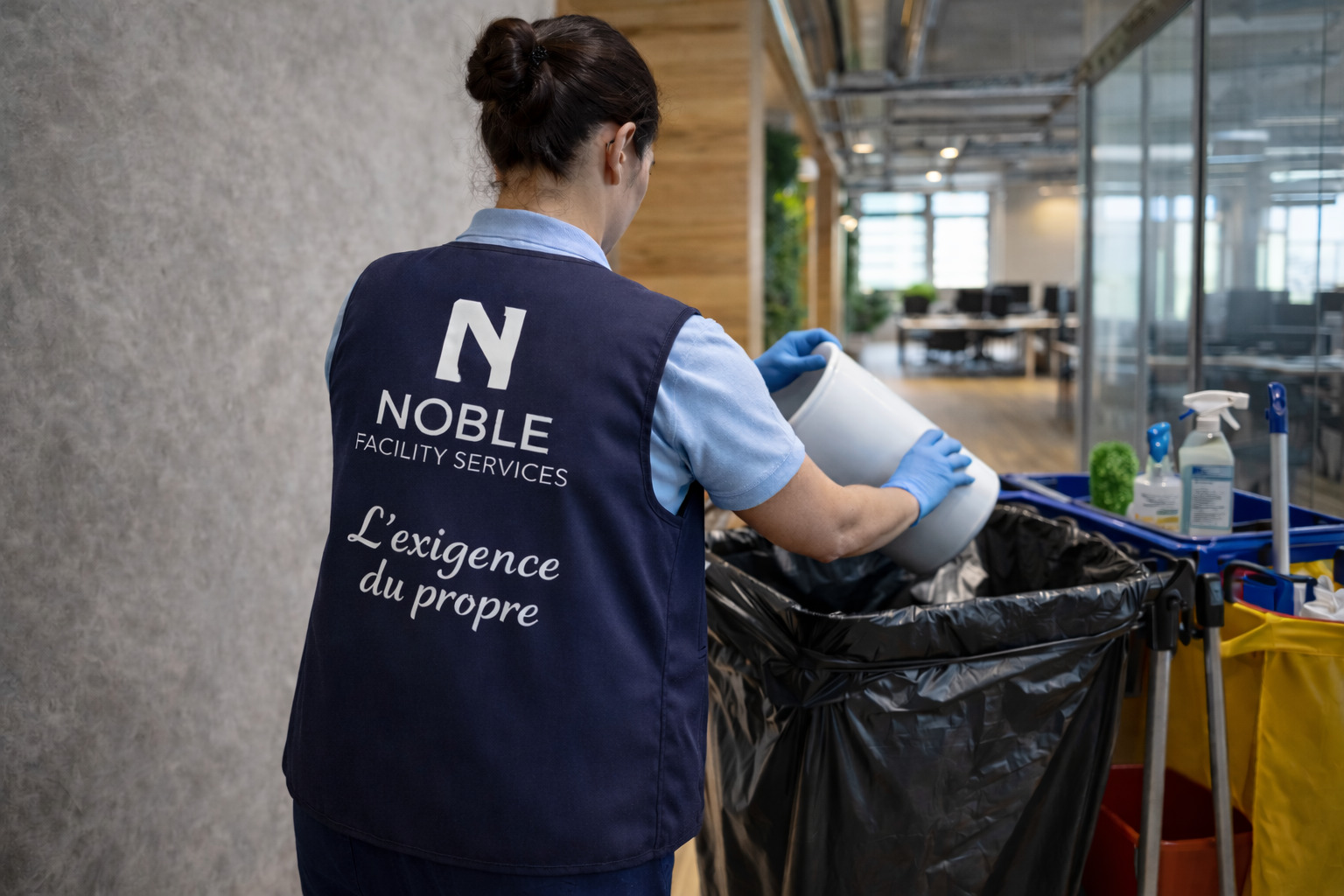 Propreté et nettoyage professionnel des bâtiments