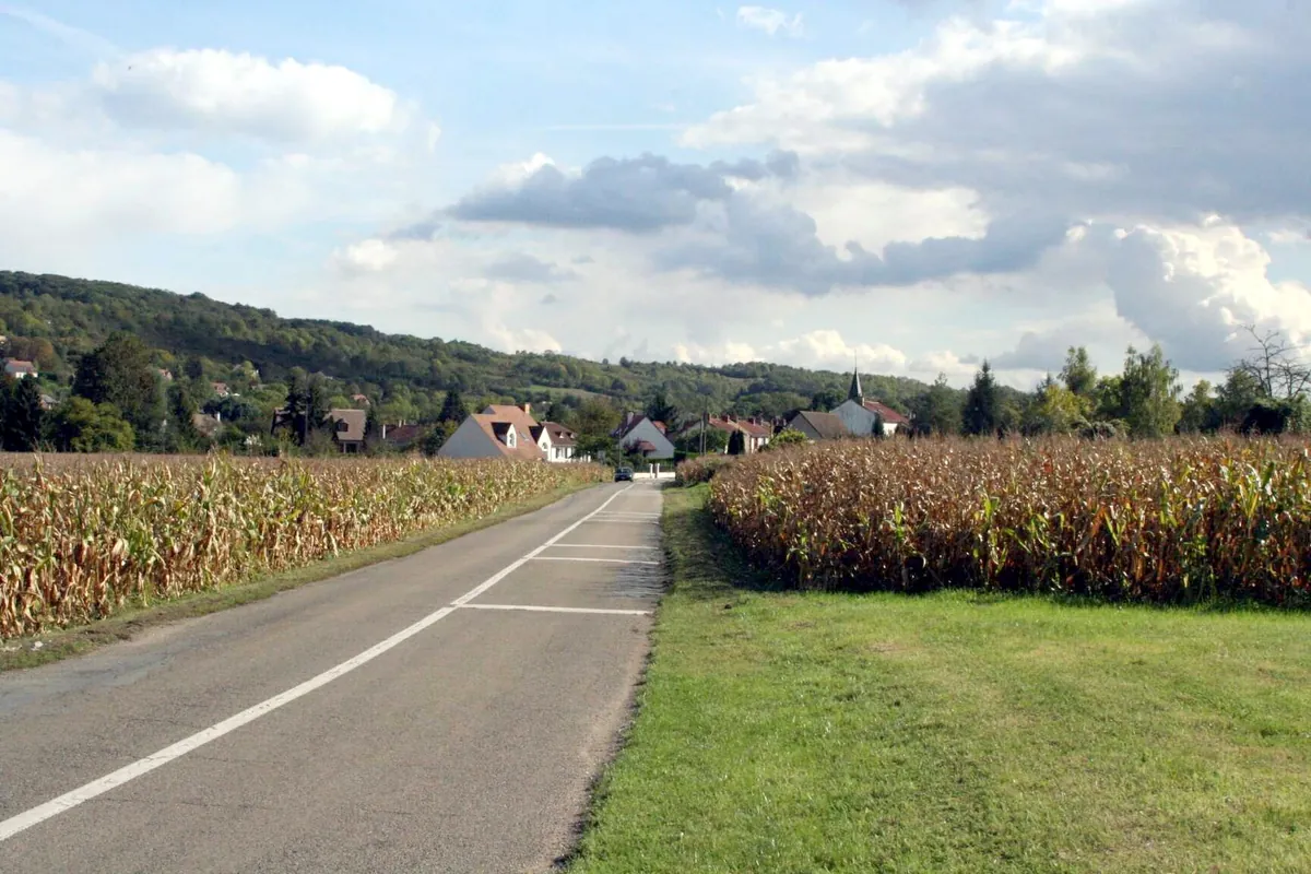 Vue d'Aulnay-sur-Mauldre (78)