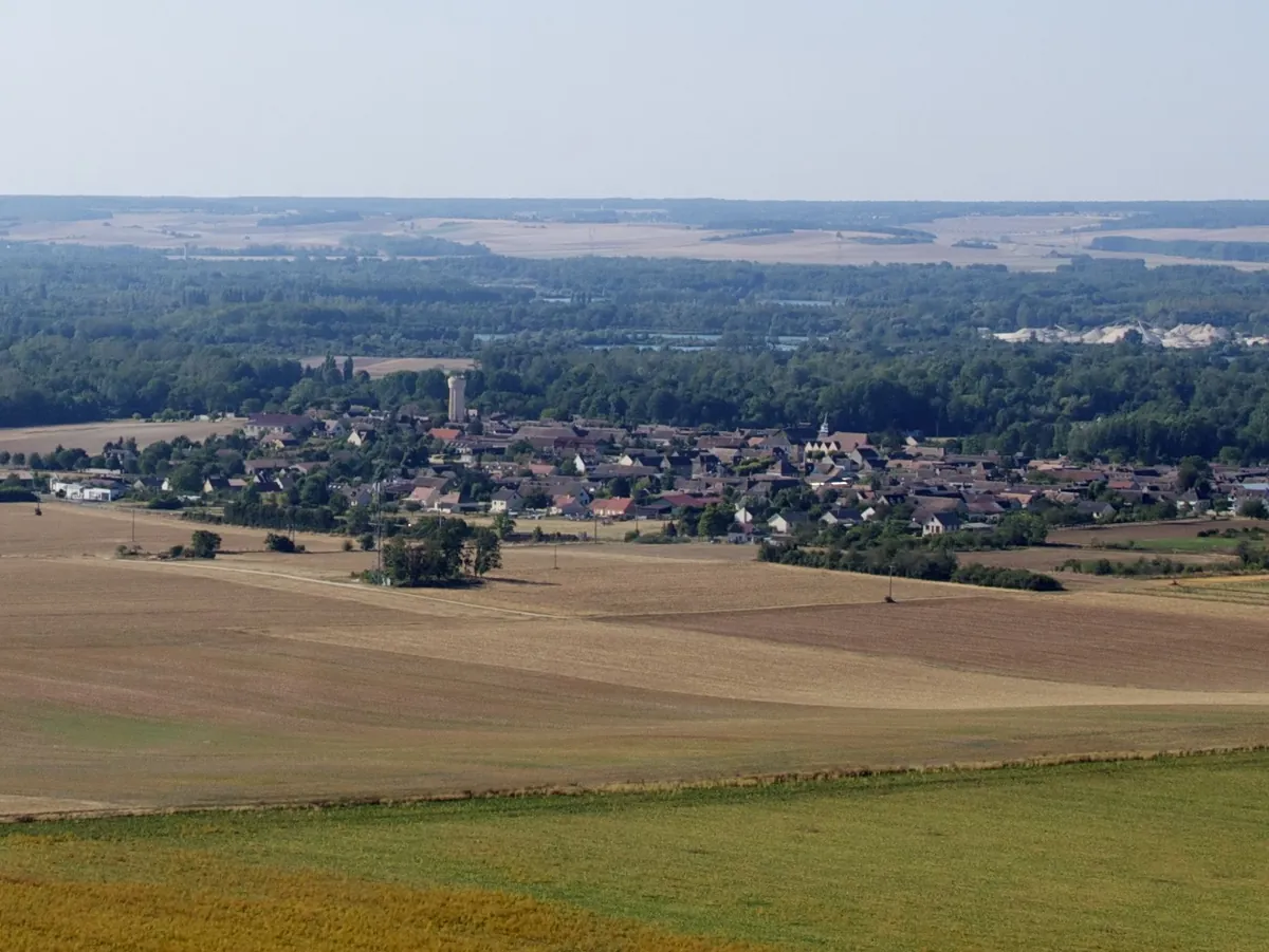 Vue de Bazoches-lès-Bray