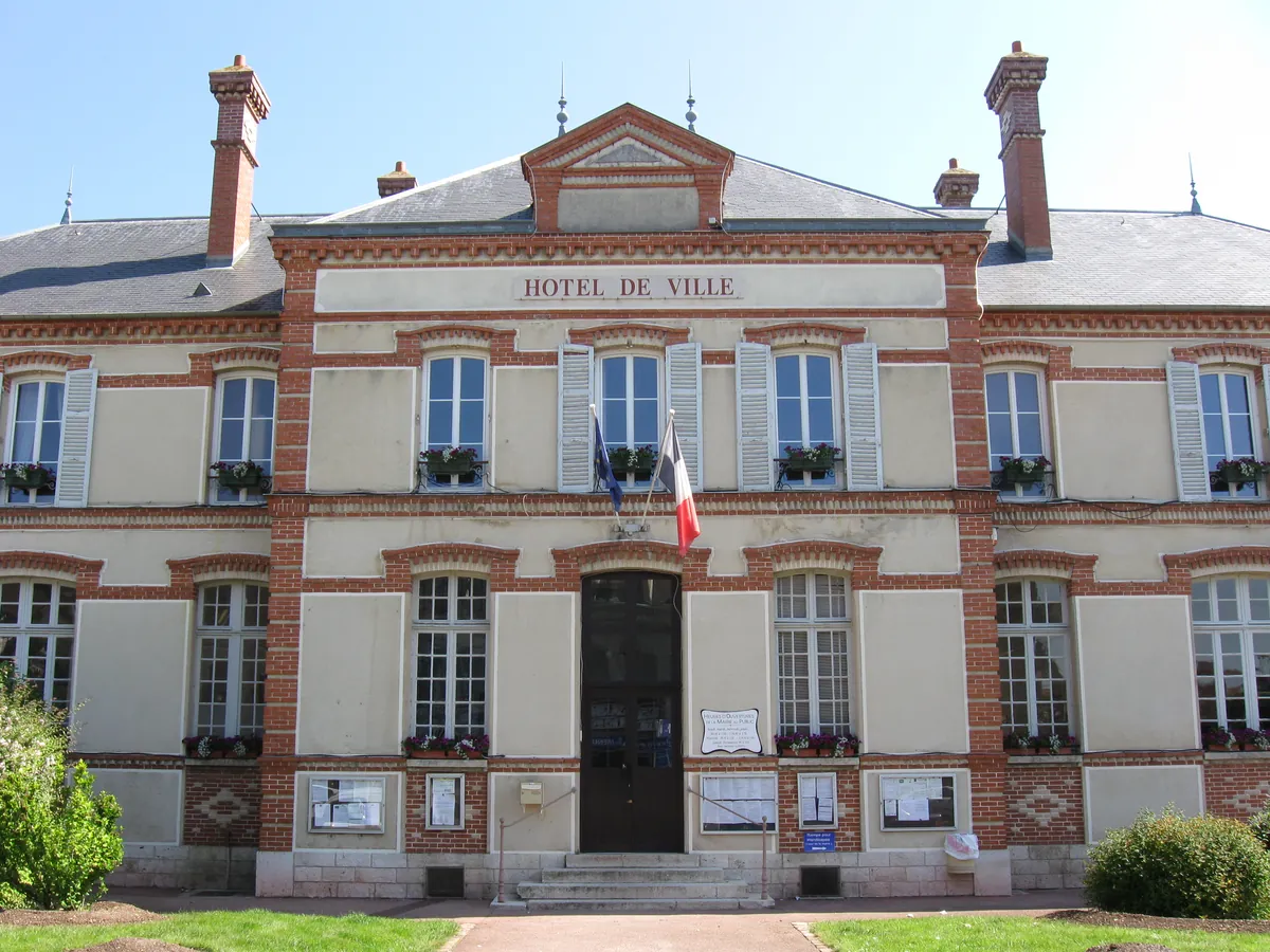 Vue de Bray-sur-Seine