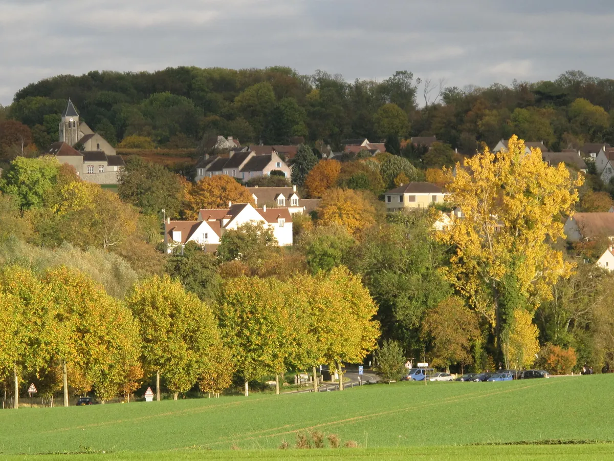 Vue de Bussy-Saint-Martin (77)