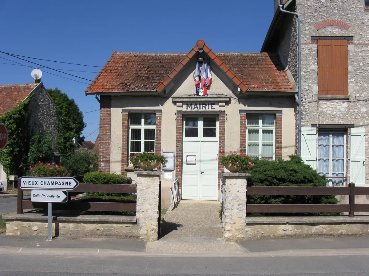 Vue de Châteaubleau