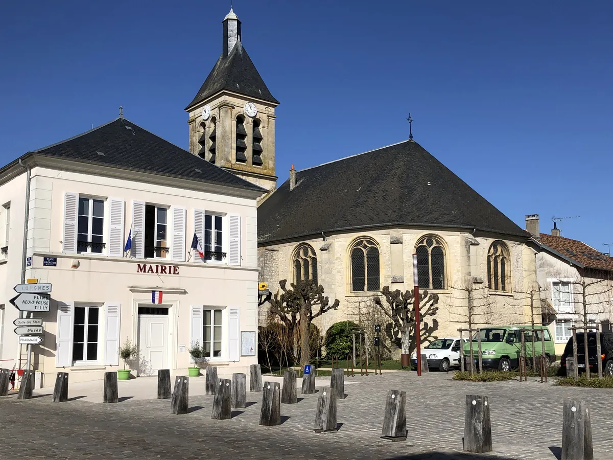 Vue de Dammartin-en-Serve (78)