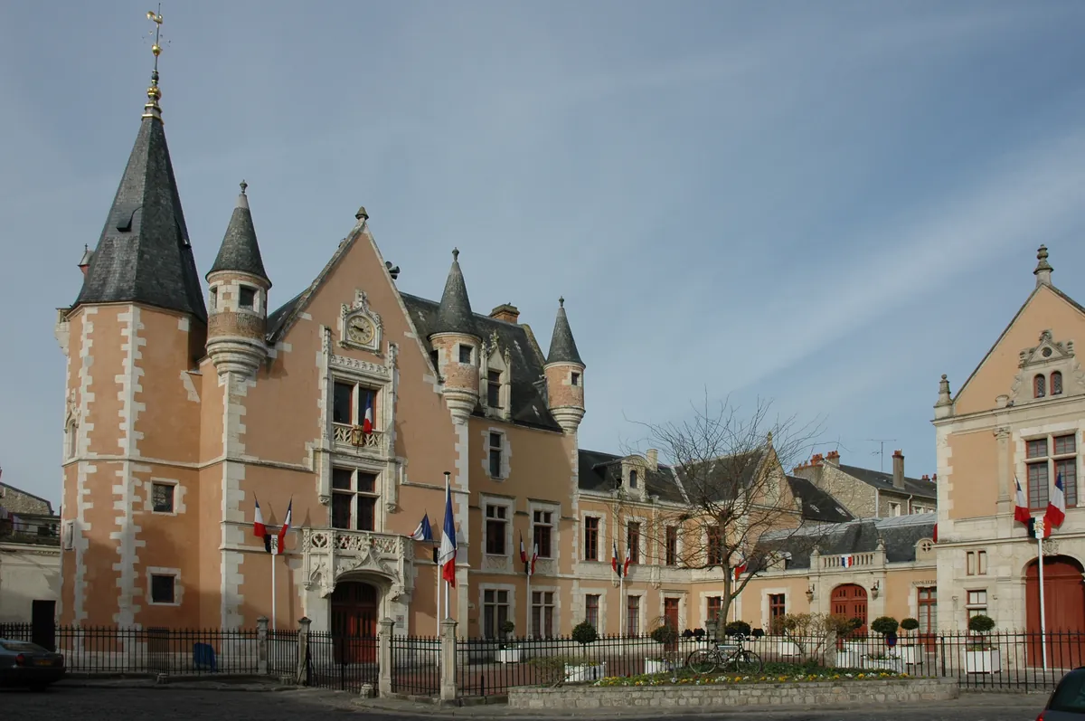 Vue d'Étampes