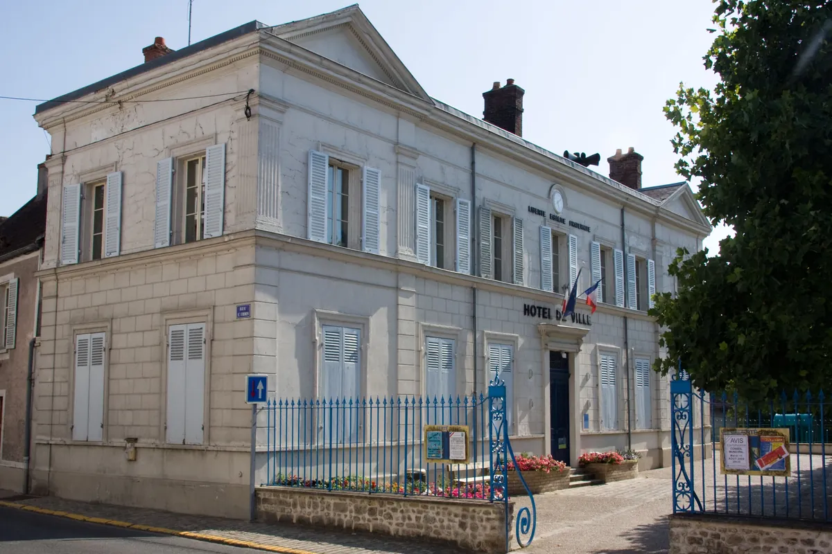 Vue de La Ferté-Alais (91)