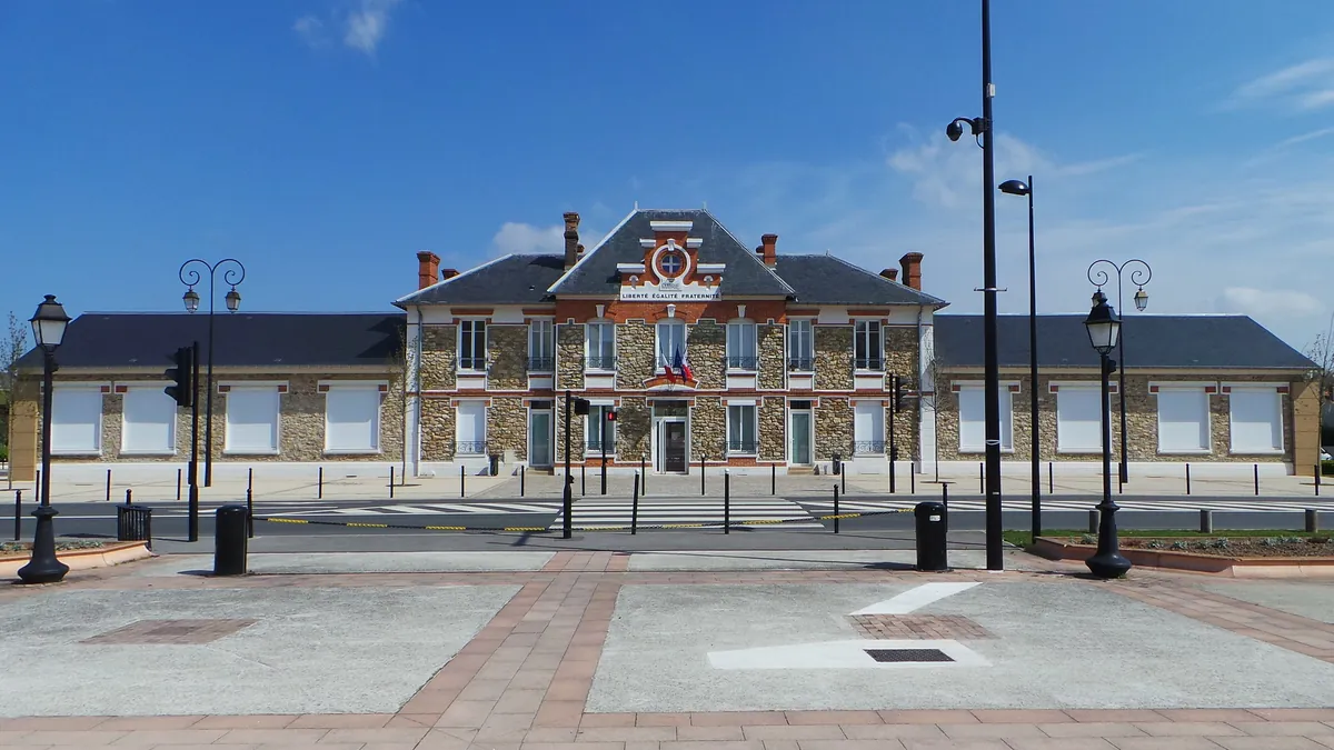 Vue du Coudray-Montceaux (91)