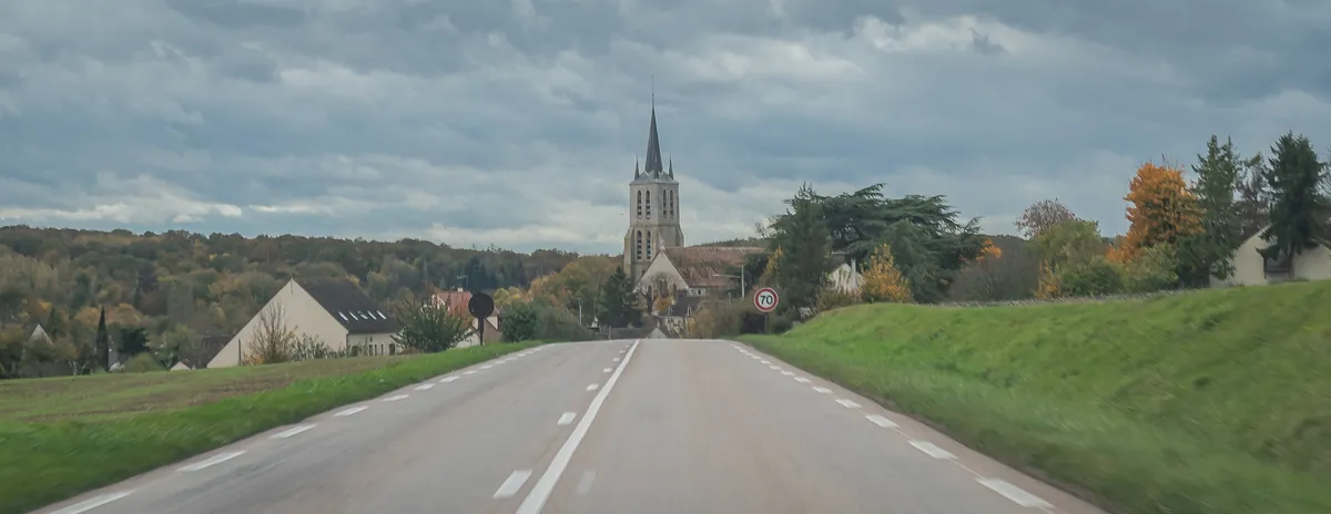 Vue de Lorrez-le-Bocage-Préaux
