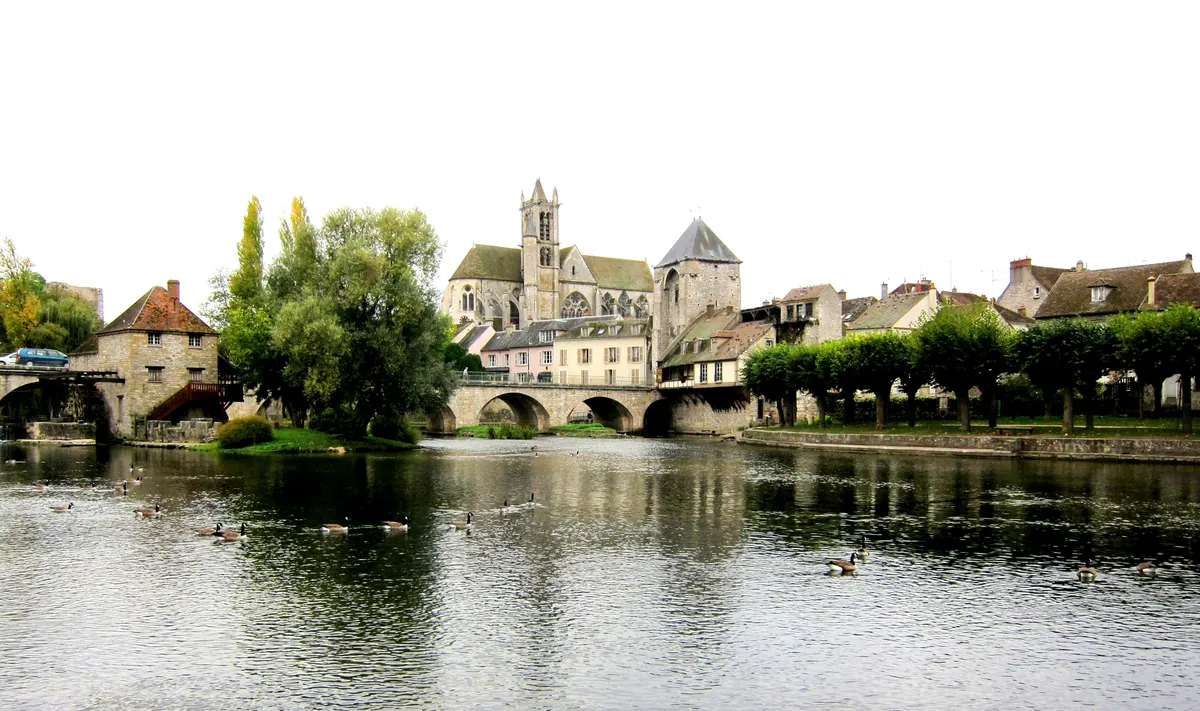 Vue de Moret-Loing-et-Orvanne (77)