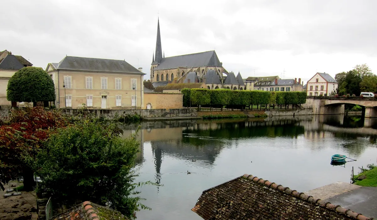 Vue de Nemours (77)