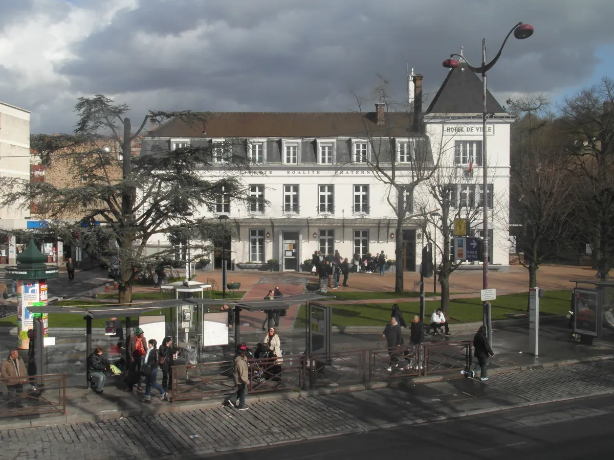 Vue de Villeneuve-Saint-Georges (94)