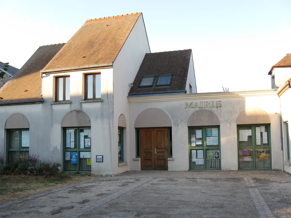 Vue de Villeneuve-sur-Auvers (91)